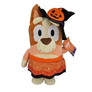 Gemmy Halloween Porch Greeter Decor Bingo as Witch Bluey 20" Tall